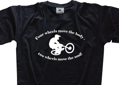 Two wheels move the soul - ,